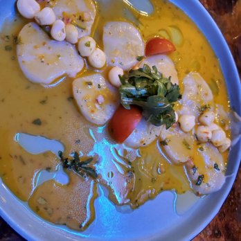 Celeste - Scallop Crudo - Peruvian Near Me - Somerville, Massachusetts