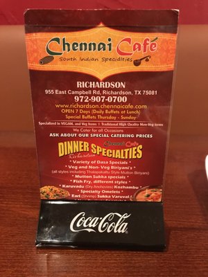 Menu photo 3 Masala Twist Richardson, TX