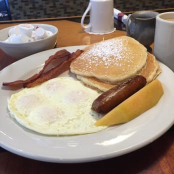 Egg Yolk Cafe - Two, two, two special breakfast but instead you get four eggs - Breakfast & Brunch Near Me - West Chicago, Illinois