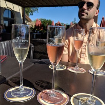 Gloria Ferrer Winery - Bubble tasting on the patio! - Wineries Near Me - Sonoma, California Gloria Ferrer Winery - Bubble tasting on the patio! - Wineries Near Me - Sonoma, California