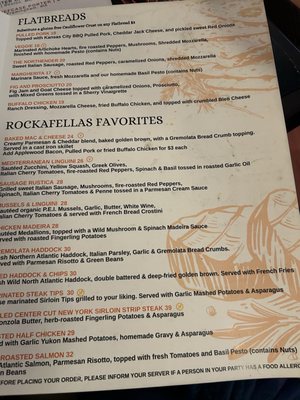 Menu photo 3 Rockafella's Restaurant Salem, MA
