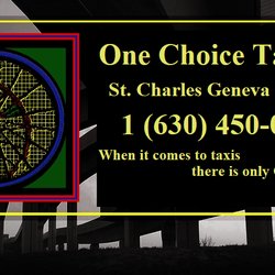 One Choice Taxi Cab
