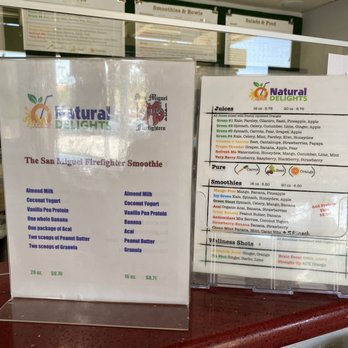 Fruity loco - Menu - Juice Bars & Smoothies Near Me - La Mesa, California