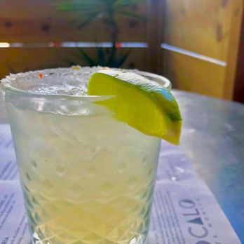 Socalo - SOCALO Margarita De La Casa served in this glass was nice. Salud! - Mexican Near Me - Santa Monica, California Socalo - SOCALO Margarita De La Casa served in this glass was nice. Salud! - Mexican Near Me - Santa Monica, California