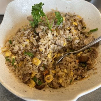 Palette Dim Sum & Seafood - Black Truffle Duck Fried Rice - Chinese Near Me - Tustin, California