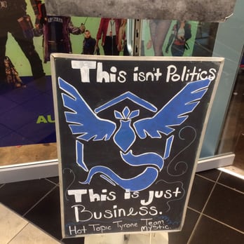 Hot Topic - This store is team mystic - Women's Clothing Near Me - St. Petersburg, Florida Hot Topic - This store is team mystic - Women's Clothing Near Me - St. Petersburg, Florida