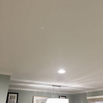 Atomic Painting & Remodeling - After - drywall and painted living room ceiling - Painters Near Me