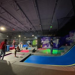 Frontier Trampoline Park - Toddler area!!