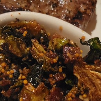 The Ranch - Oily brussel sprouts and garlic stuffed filet - Steakhouses Near Me - Irving, Texas The Ranch - Oily brussel sprouts and garlic stuffed filet - Steakhouses Near Me - Irving, Texas