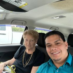 Stuart Taxi - One of our faithful customers happy to had met us and still giving our best of service to her as much as we can