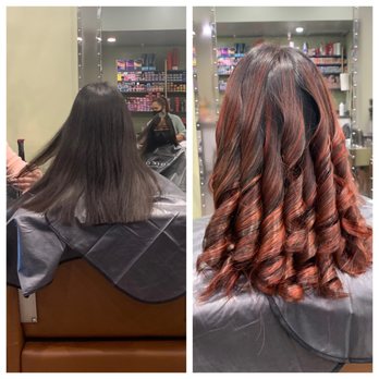 Lux Image Salon - Before... ...After  Hair by Fiona! - Hair Salons Near Me - Daly City, California