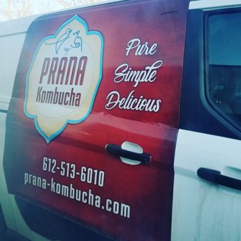 Prana Kombucha - Delivery Van for Hopkins Prana Kombucha Bussiness - Kombucha Near Me - Minneapolis, Minnesota