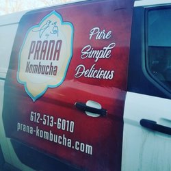 Prana Kombucha - Delivery Van for Hopkins Prana Kombucha Bussiness