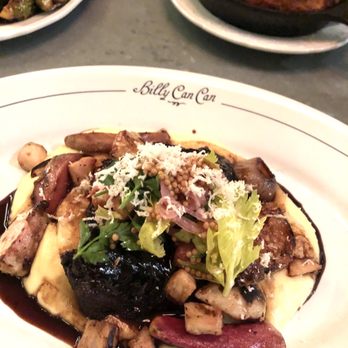 Billy Can Can - Wagyu Beef Cheeks, served on a bed of delicious mashed potatoes, were rich and tender. - Steakhouses Near Me - Dallas, Texas Billy Can Can - Wagyu Beef Cheeks, served on a bed of delicious mashed potatoes, were rich and tender. - Steakhouses Near Me - Dallas, Texas