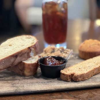 Tavern & Table - Breakfast bread and pasty board. Delicious way to start your day. - New American Near Me - Mt. Pleasant, South Carolina Tavern & Table - Breakfast bread and pasty board. Delicious way to start your day. - New American Near Me - Mt. Pleasant, South Carolina