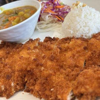 Bunsik Nara Plus - Pork katsu close-up - Korean Near Me - Little Ferry, New Jersey Bunsik Nara Plus - Pork katsu close-up - Korean Near Me - Little Ferry, New Jersey