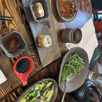 Dumpling Hours - Cucumber Salad with Crushed Garlic , String Beans Sauted with Garlic Sauce, Juicy Pan-Fried Pork Buns, Black Truffle & Pork Xiao Long Bao - Dim Sum Near Me - Oakland, California