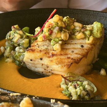 A PCH - Grilled Chilean Sea Bass - Breakfast & Brunch Near Me - Long Beach, California