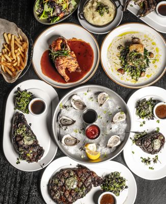 PB Brasserie steak house by null