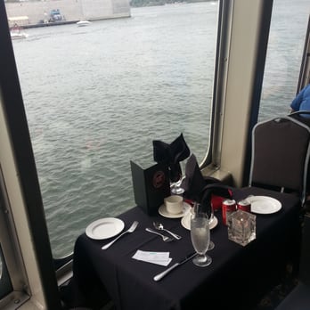 Croisières AML - Our window seat on the bottom floor of Louis Jolliet ship - Boat Tours Near Me - Montreal, Quebec Croisières AML - Our window seat on the bottom floor of Louis Jolliet ship - Boat Tours Near Me - Montreal, Quebec