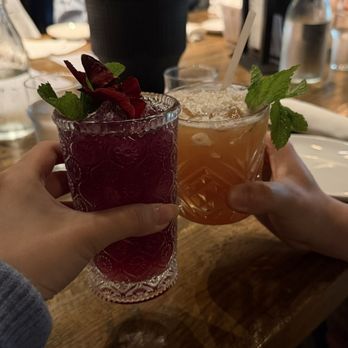 Eureka! - Lavender Iced Tea, - Burgers Near Me - Ontario, California
