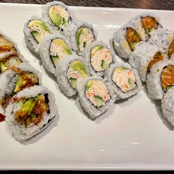 Sushiholic Arcadia - Shrimp Tempura. California Roll. Spicy Salmon Roll. - Sushi Bars Near Me - Phoenix, Arizona Sushiholic Arcadia - Shrimp Tempura. California Roll. Spicy Salmon Roll. - Sushi Bars Near Me - Phoenix, Arizona