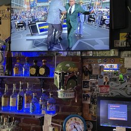 Tv and bar Tv and bar