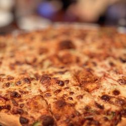 Moretti's Ristorante and Pizzeria - Green Pepper and Onion Thin Crust Pizza