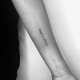 My first tattoo, clean and simple, but meaningful to me. My first tattoo, clean and simple, but meaningful to me.