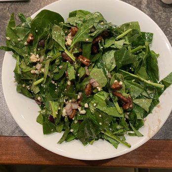 Kimmie's Coffee Cup - Spinach Salad - Breakfast & Brunch Near Me - Orange, California Kimmie's Coffee Cup - Spinach Salad - Breakfast & Brunch Near Me - Orange, California