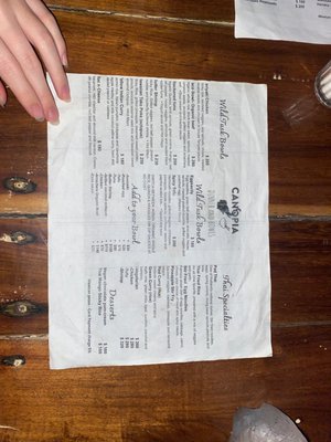 Menu photo 1 Canopia Tulum, ROO Menu photo 1 Canopia Tulum, ROO