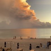 Beautiful view of the beach.