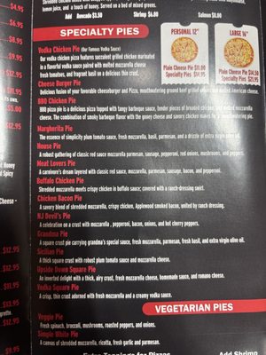 Menu photo 1 Mulberry Street Pizza Newark, NJ Menu photo 1 Mulberry Street Pizza Newark, NJ