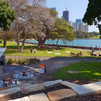 Busby's Bar - Views back across Farm Cove to the Royal Botanic Garden and the high-rise of the Sydney CBD. - Bars Near Me - Sydney, NSW Busby's Bar - Views back across Farm Cove to the Royal Botanic Garden and the high-rise of the Sydney CBD. - Bars Near Me - Sydney, NSW