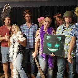 Escape If You Can - This is after we completed the room, our silly picture :)