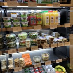 Kestrel Coffee Roasters - Grab-and-go salads, sandwiches, and snacks, and bottled beverages.