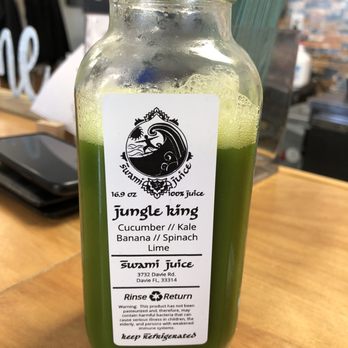 Swami Juice - Jungle King - Juice Bars & Smoothies Near Me - Plantation, Florida