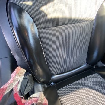Valley Car Wash & Lube - Huge tear in my driver's side seat. This was NOT like this when I brought it in - Car Wash Near Me - Van Nuys, California