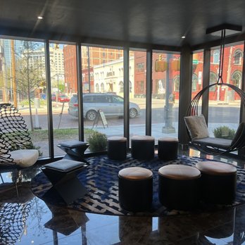 Culprits - Nice sitting area with nice street view of downtown - Steakhouses Near Me - Oklahoma City, Oklahoma