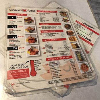 Shaking Crab - Menu comes with different combos! - Cajun/Creole Near Me - Daly City, California Shaking Crab - Menu comes with different combos! - Cajun/Creole Near Me - Daly City, California