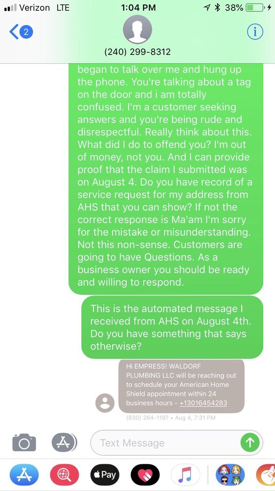 Slide of Waldorf Plumbing