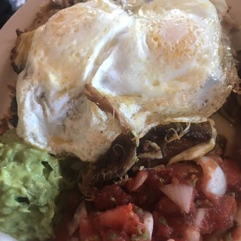 Fat Nat's Eggs - Eggs, chorizo with salsa avocado - New American Near Me - St. Anthony, Minnesota Fat Nat's Eggs - Eggs, chorizo with salsa avocado - New American Near Me - St. Anthony, Minnesota