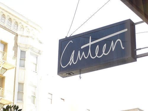Photo of Canteen - San Francisco, CA, US. Canteen sign