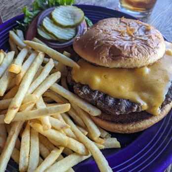 Molly Butler’s - Wink burger with added cheddar cheese - Steakhouses Near Me - Greer, Arizona