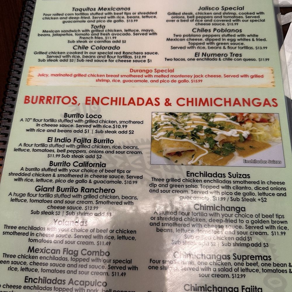 Menu Menu