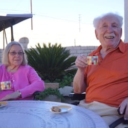 Mom & Dad's House - Resident's of Mom & Dad's House enjoying tea time