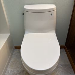 Kamakoa Plumbing Solutions - One piece Toto toilet install.