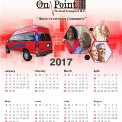 On Point Management Care  - Ask how you can receive one of our calendars.