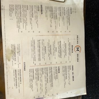 Chico Malo - Brunch menu - Mexican Near Me - Phoenix, Arizona