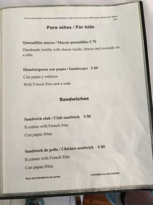 Menu photo 3 El Chac Mool Santa Elena, YUC